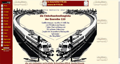 Desktop Screenshot of baureihe110.de